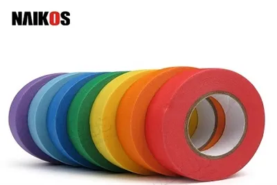 Renkli maskeleme bandı, zanaatkârlar ve DIY meraklıları arasında popüler bir ...